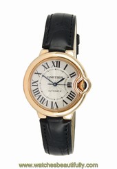 18kt Rose Gold Ladies Cartier Ballon Bleu Watch
