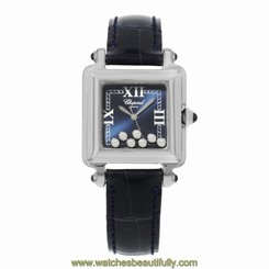 Chopard Happy Sport 27/8325-23 Steel & Floating Diamonds Quartz Ladies Watch