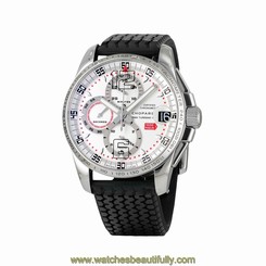 NEW CHOPARD Mille Miglia Gran Turismo XL Chronograph Steel Watch 168459-3009