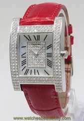 Chopard Your Hour 18k White Gold Diamond MOP Mechanical Ladies Watch 17/3451