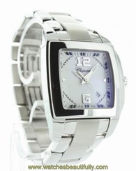 Chopard 11.8464-3001 TWO O TEN Tycoon White Dial Women's Steel Brushed Watch New