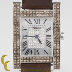 Chopard 18k White Gold Your Hour Ladies Quartz Diamond & MoP Watch #17/3451