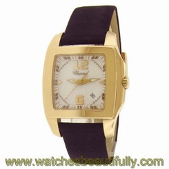Chopard Two O Ten 18k Rose Gold White Dial Ladies Watch 127468-5001 BRAND NEW