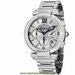 CHOPARD WOMEN'S 40MM STEEL BRACELET & CASE AUTOMATIC WATCH 388549-3002