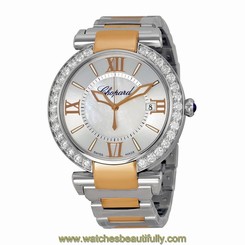 Chopard Imperiale Silver Dial Steel and Rose Gold Automatic Unisex Watch 845960059947