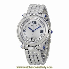 Chopard Happy Sport Diamond Steel Ladies Watch 278236-3005 7897557138637