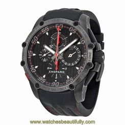 Chopard Mens Superfast Split Second Black Automatic Swiss Made Watch 168542-3001 845960046732