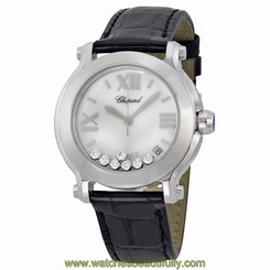 Chopard Happy Sport Stainless Steel Ladies Watch 278475-3001 683498480709