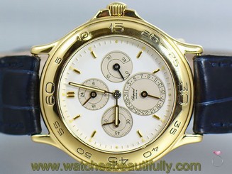 Chopard Mille Miglia 18k Yellow Gold Unisex Watch. Ref. 1182 All Original
