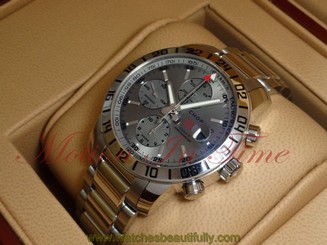 Chopard Mille Miglia GMT Chronograph Stainless Silver Dial 42.5mm 158992-3005
