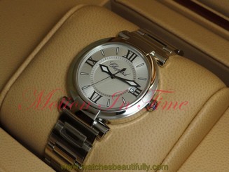 Chopard Imperiale 36mm Stainless Steel Quartz Silver Dial With B&P 388532-3002 683498481492