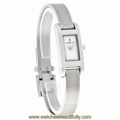 Corum Baguette Series Ladies MOP Belt Buckle Bracelet Swiss Quartz Watch