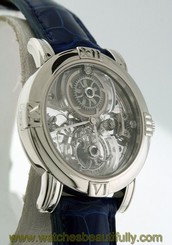 Corum Tourbillon "La Myst��rieuse" by Christophe Claret RARE Platinum watch.