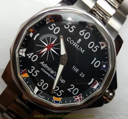 Corum Admirals Cup Competition Titanium 48mm Men's Watch 947.931.04 Day & Date