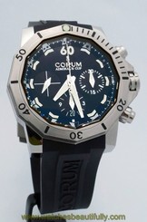 Corum Admirals Cup Seafender 46 Chrono Dive 753.451.04/0371 AN22 Titanium