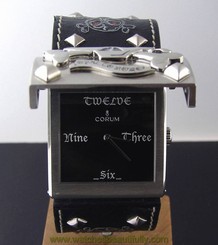 Corum Buckingham Wunderkammer Skull Stainless Steel 138.177.20 Limited B&P