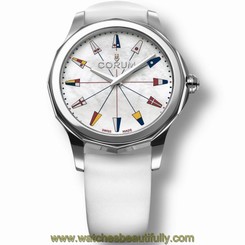 CORUM WOMEN'S ADMIRAL'S CUP LEGEND 38 38MM QUARTZ WATCH 020.201.20/0049 PN22