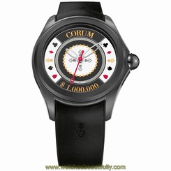 CORUM MEN'S BUBBLE CASINO CHIP LIMITED EDITION OF 87 UNITS AUTOMATIC WATCH