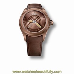 CORUM MEN'S HERITAGE BROWN LEATHER BAND AUTOMATIC WATCH 082.311.98/0062 OP01 R