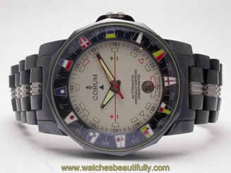 CORUM ADMIRALS CUP TIDES BLUED MENS WATCH #982.633.30
