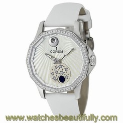 Corum Admiral's Cup Legend 38 Mystery Moon Women's Watch 384-101-47-0F49-AA01