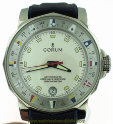 Corum Admiral's Cup Ref 982.530.20 Watch - Date Stainless Automatic Chronometer
