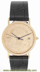 Corum $20 1900 18k Liberty Gold Coin Men's Quartz Watch