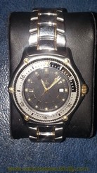 Elegant and Luxury Ebel Discovery Stainless & 18 K Gold Wrist Watch for Men