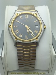 Ebel Classic Wave Two-Tone 18K Mens Watch 15603161