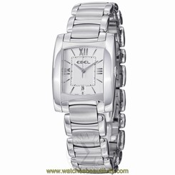 Ebel Brasilia Womens Stainless Steel Silver Face Watch 9257M32/64500