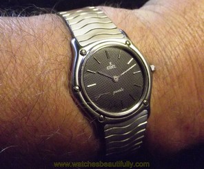 EBEL mod.1911 - EXTRA PLAT MEN MID SIZE STAINLESS STEEL - QUARTZ SWISS MADE