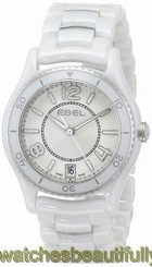 EBEL Women's 1216129 X-1 Analog Display Swiss Quartz White Watch