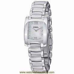 Brand New EBEL Brasillia Ladies watch with mop dial and diamond markers