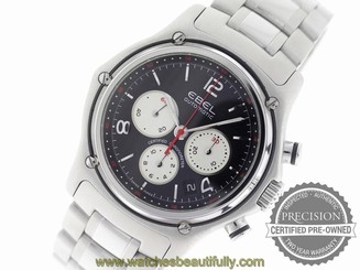 EBEL 1911 XXL AUTOMATIC CHRONOGRAPH MEN'S 43MM BLACK DIAL E9137260