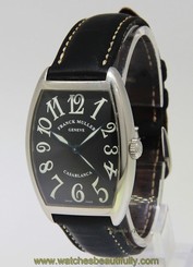 Franck Muller Cintree Curvex Casablanca Stainless Steel Mens Watch 2852