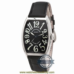 Franck Muller Casablanca 5850CACB Auto Steel Mens Strap Watch