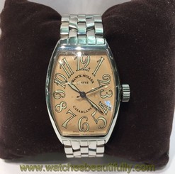 Franck Muller Casablanca 5850 Salmon Dial