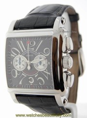 Franck Muller Cortez Conquistador Chronograph Steel Mens Watch 10000 H CC