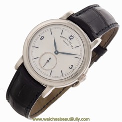 Franck Muller 2800 Geneve 36mm 18k Solid White Gold Swiss Automatic Men's watch