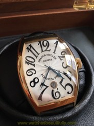 FRANCK MULLER REF. 8880 SC DT 18K YELLOW GOLD XL Jumbo DIAL Automatic FULL SET!