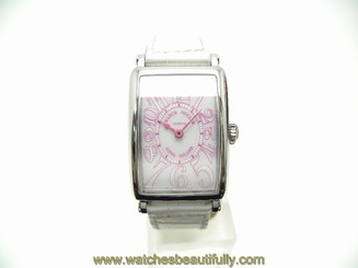 Pre-Owned FRANCK MULLER 902QZ JA MOMO2 Long Island White Quartz Ladies Watch,MD