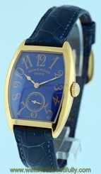 Franck Muller Casablanca 18k Yellow Gold ladies watch.