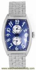 Franck Muller Master Banker 3 Time Zone Men's/Ladies Steel Watch 6850 MB
