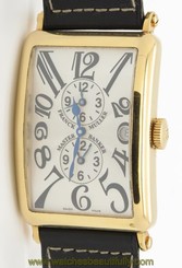 Franck Muller Long Island Master Banker 1200MB 18K Yellow Gold New + Box Papers