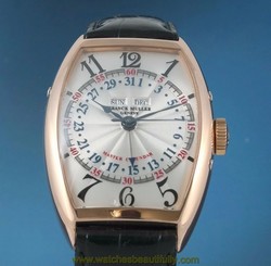 Franck Muller Rose Gold Master Calendar Wristwatch Ref 6850 MC L