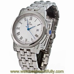 Gevril Men`s watch 2520 PARK Silver Dial Stainless Steel