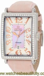 Gevril Women's 6208RL Glamour Automatic DIAMOND RARE Stainless Steel Watch