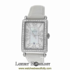 New Lady Gevril Avenue of Americas Limited Ed. 7249NV Diamond $9595 Quartz Watch
