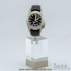 Girard-Perregaux Sea Hawk II 47mm Titanium Black Rubber Strap Men's Dive Watch