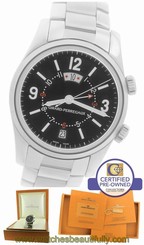 MINT Girard Perregaux Traveler II Alarm GMT 49350 Stainless Black 40mm Watch
